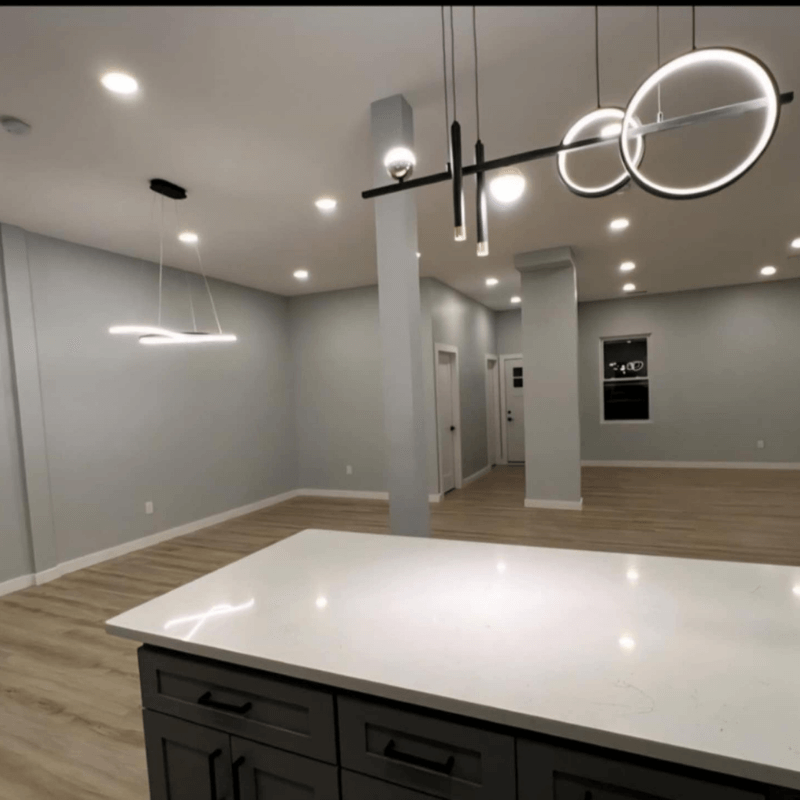 Custom kitchen renovation by Dream Build Construction in Brooklyn NYC — shaker cabinetry and quartz countertops