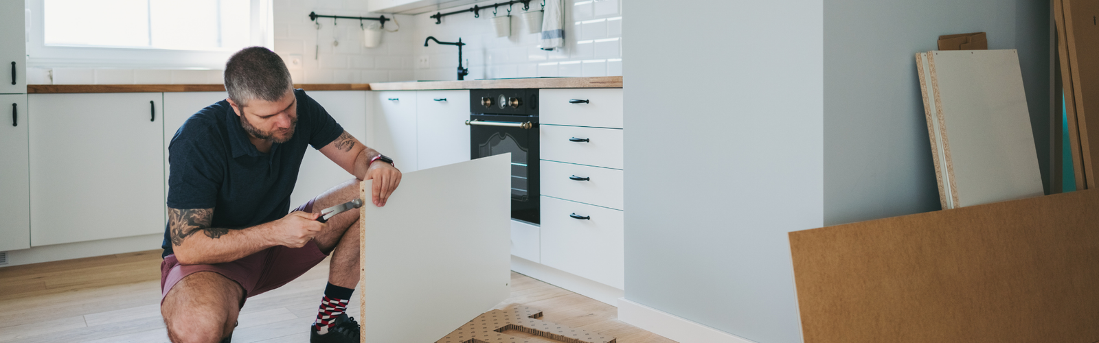 Hardwood floor refinishing in Brooklyn home